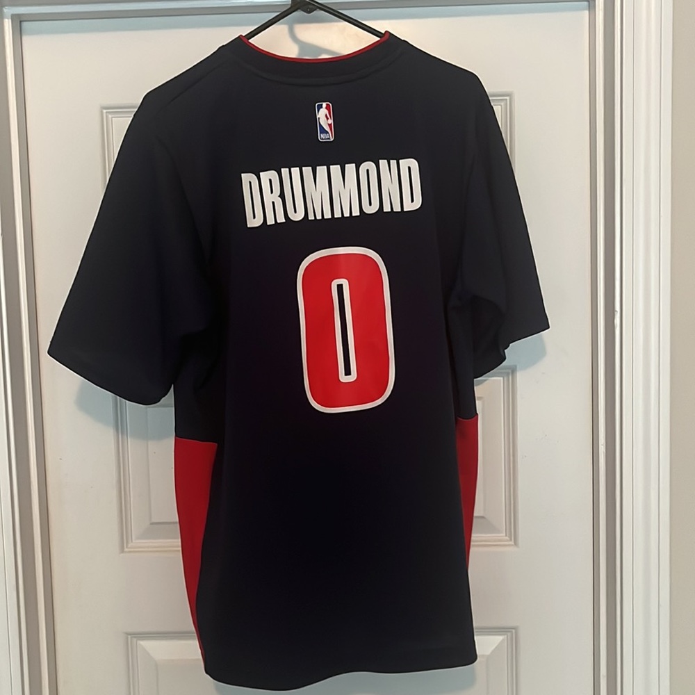 Adidas Detroit Pistons Jersey. #0 Andre Drummond motor city jersey Large - Picture 3 of 4